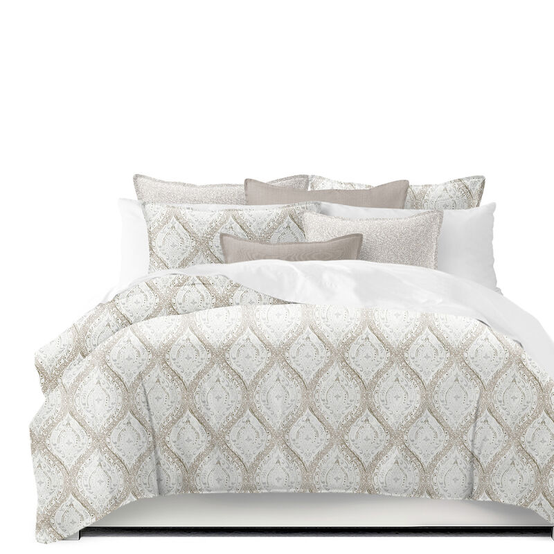 6ix Tailors Fine Linens Cressida Linen Coverlet Set