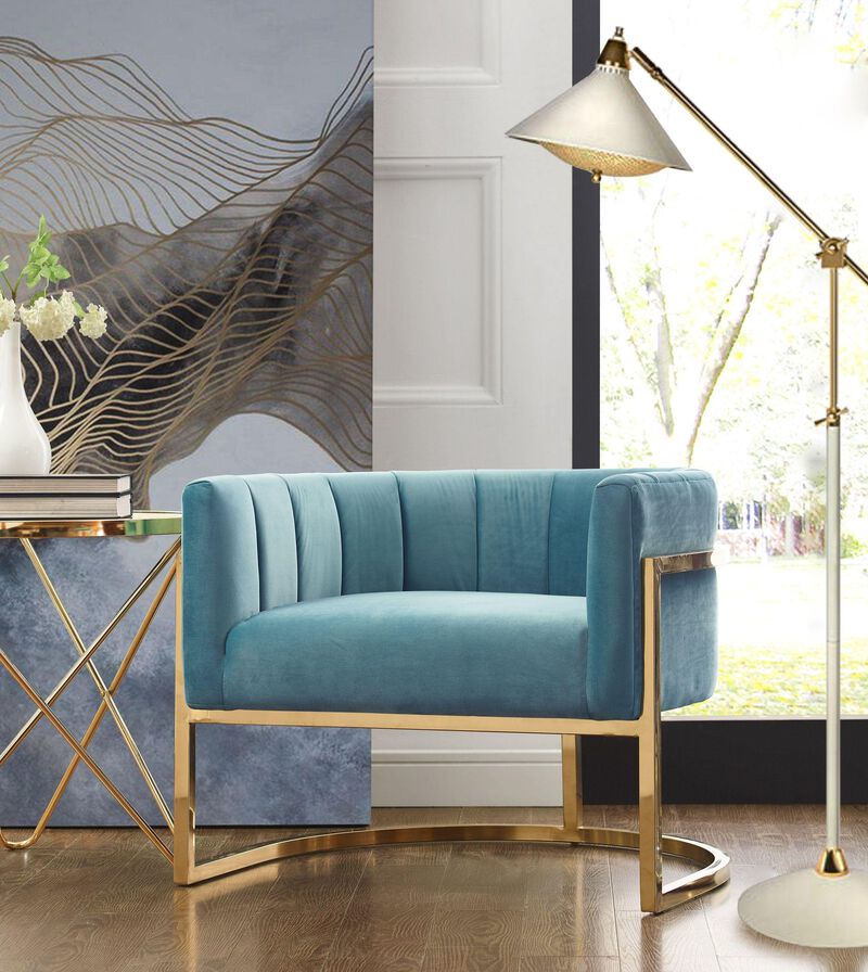 Magnolia Velvet Chair