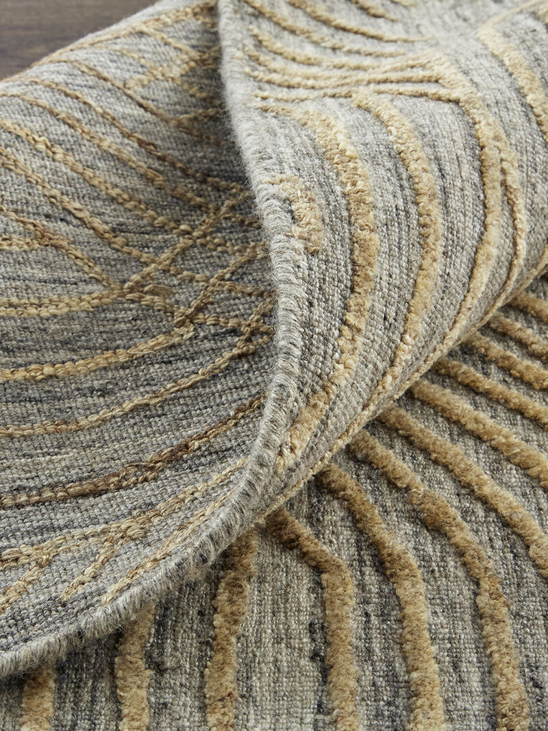Taunton T8007 Gold 9' x 12' Rug By Thom Filcia