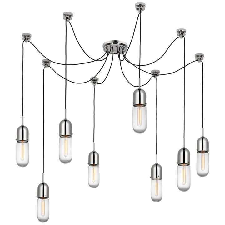 Junio 8-Light Chandelier