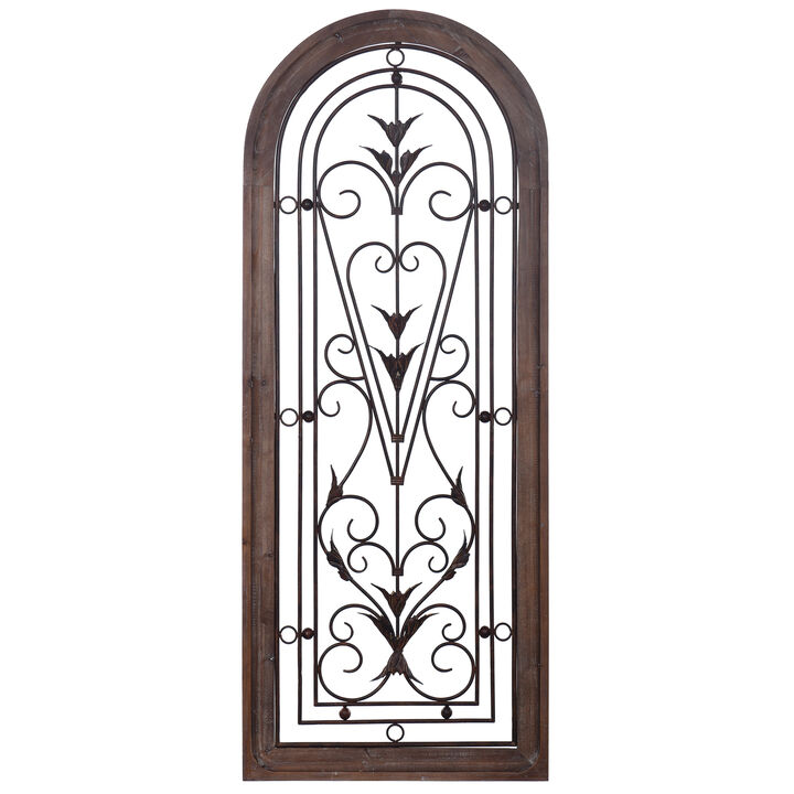 Wood And Metal Wall Décor