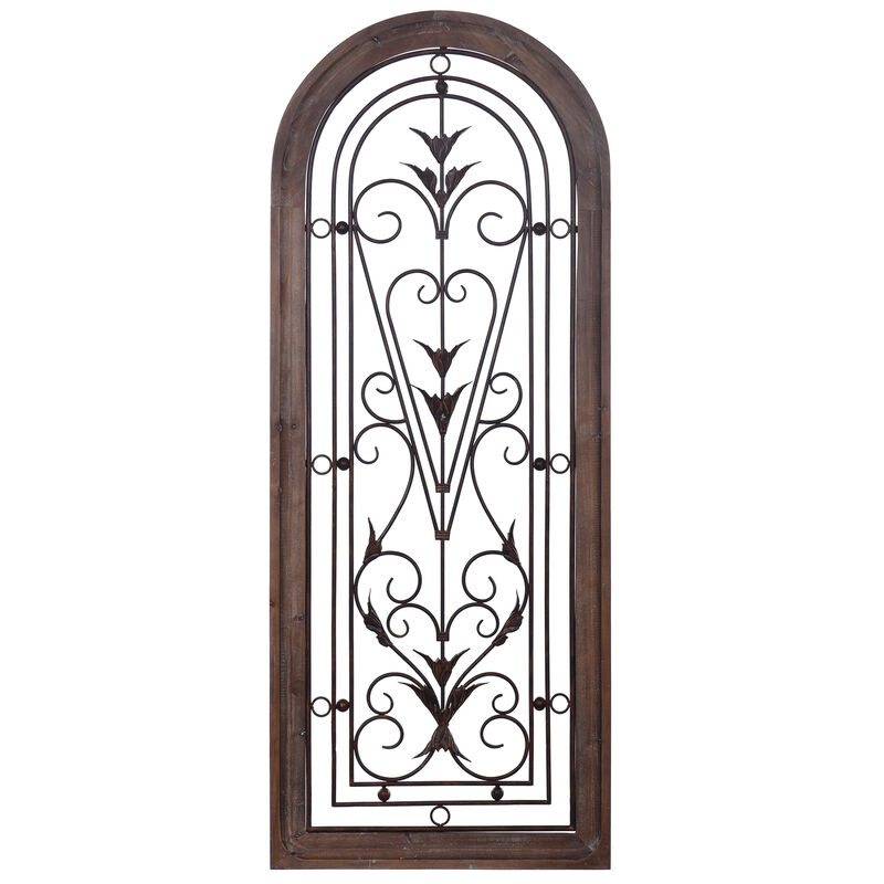 Wood And Metal Wall Décor