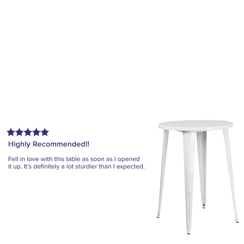 30RD  Metal Bar Table