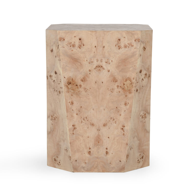 Avena Burl End Table