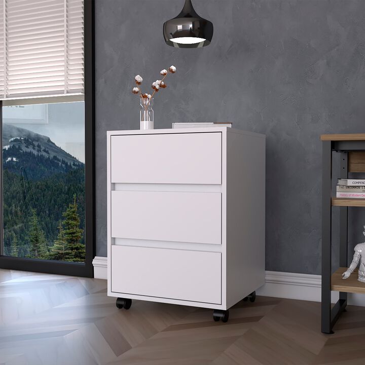 Vienna 3 Drawer Filing Cabinet