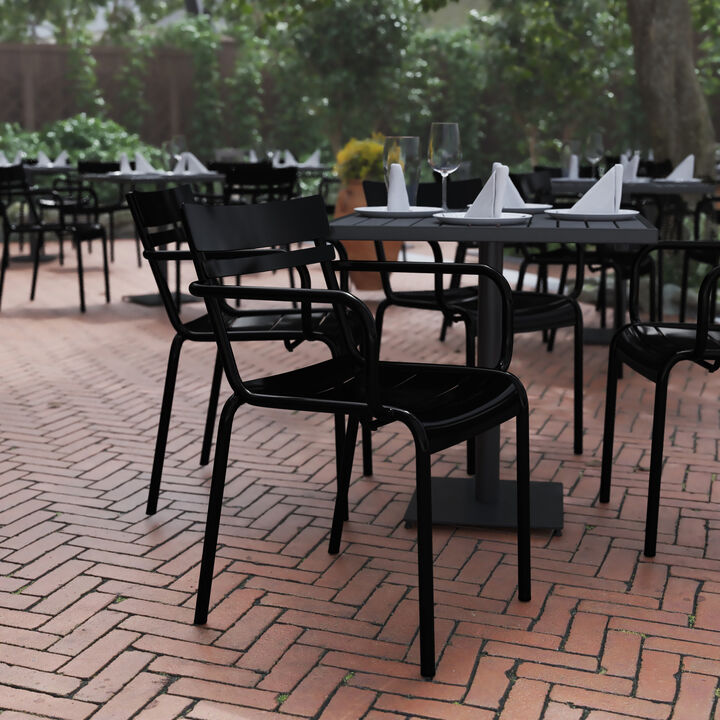 Metal Colorful Restaurant Chairs