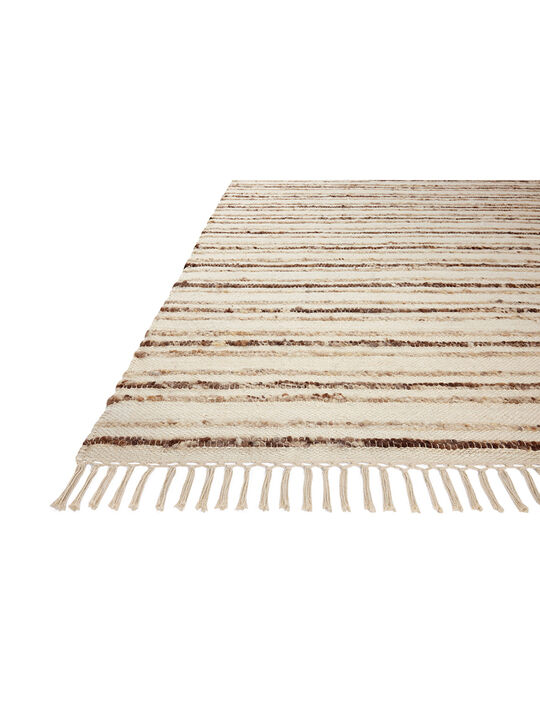 Nico Ivory/Natural 3'6" x 5'6" Accent Rug by Magnolia Home by Joanna Gaines x Loloi
