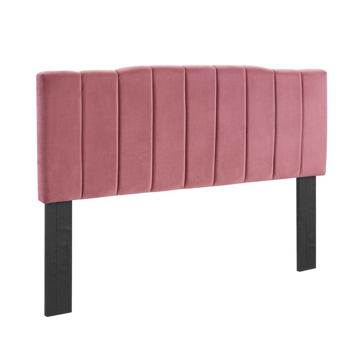 Modway - Camilla Channel Tufted King/California King Performance Velvet Headboard