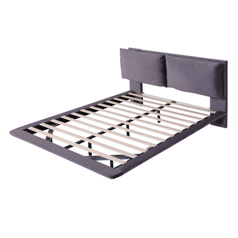 Merax Platform Bed with Sensor Light