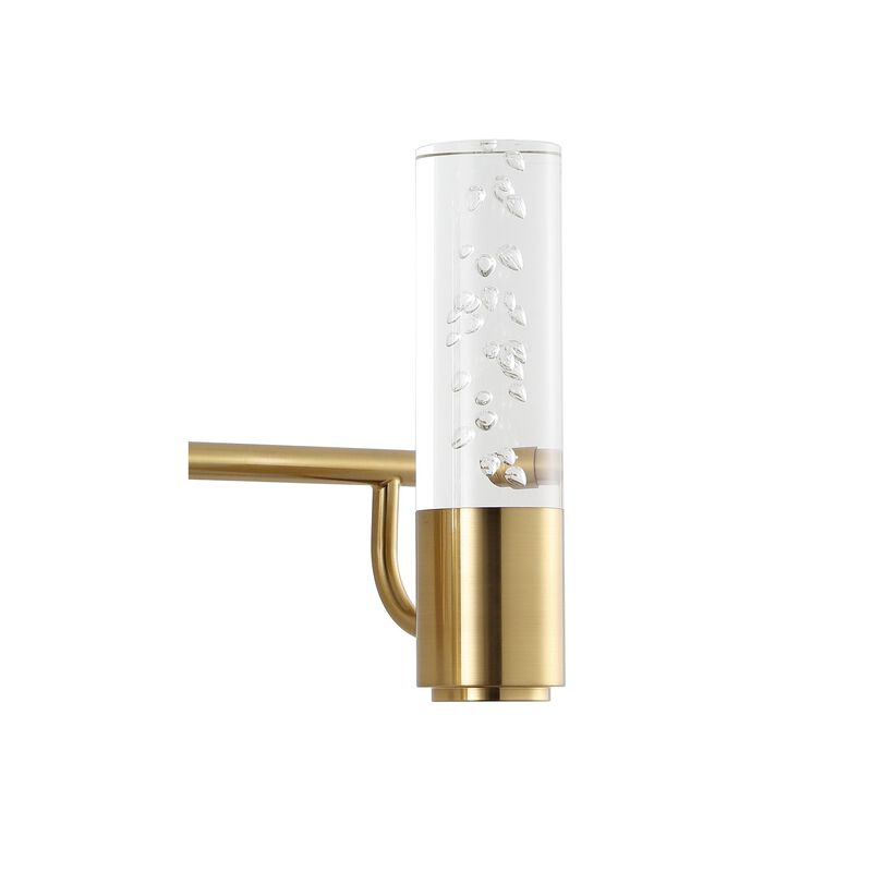 Bolha Minimalist Modern Bubble Acrylic/Iron Integrated LED Vanity Light