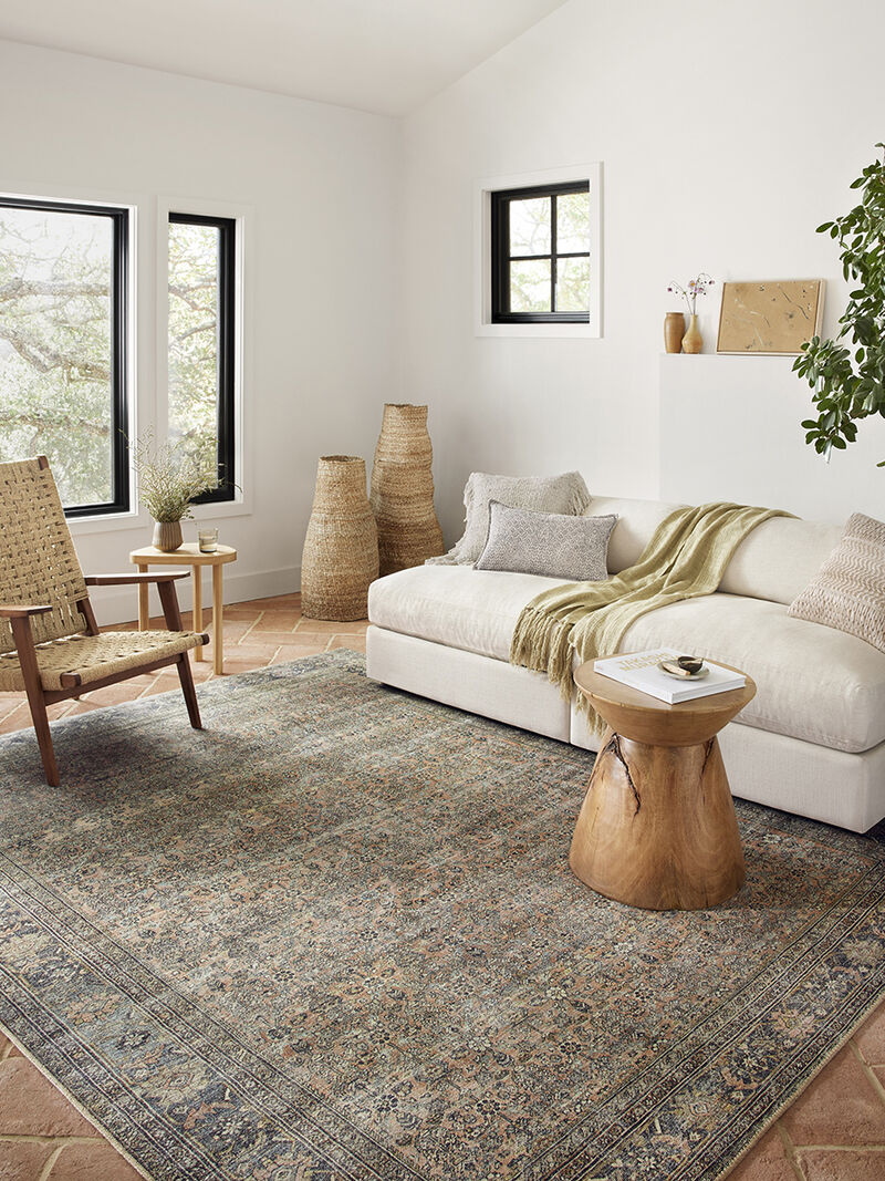 Adrian ADR03 Terracotta/Multi 7'6" x 9'6" Rug