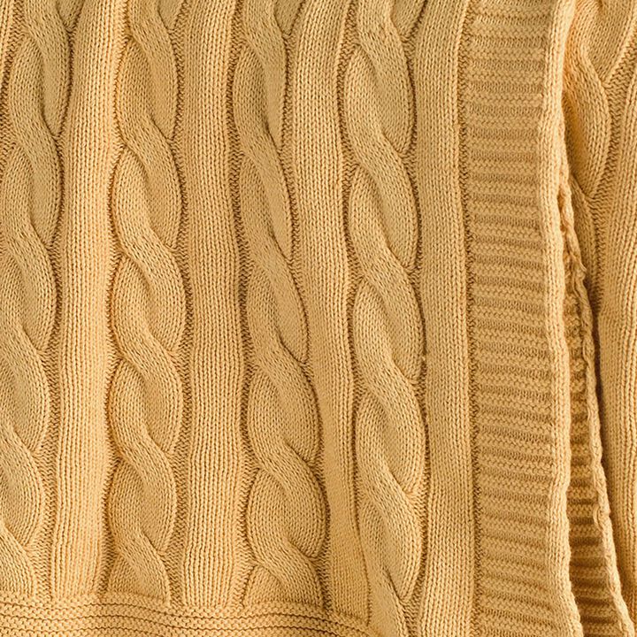 Honey Yellow 50" x 60" Throw Blanket