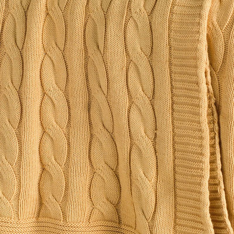Honey Yellow 50" x 60" Throw Blanket
