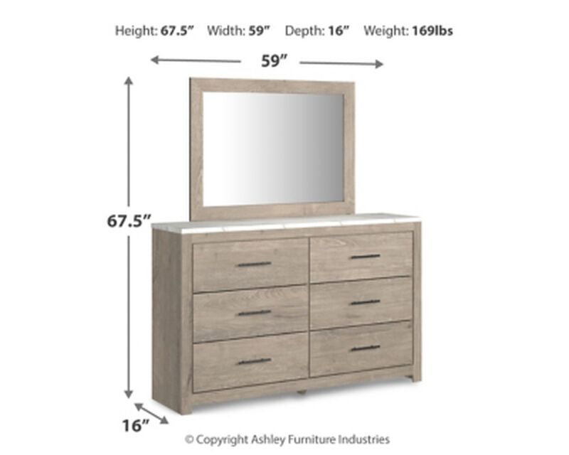 Senniberg Dresser and Mirror