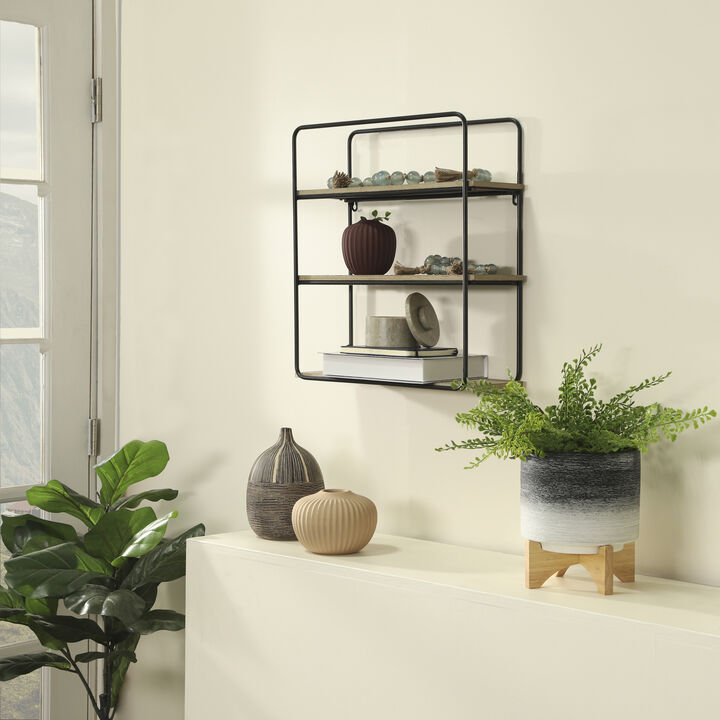 Cer 8" Planter On Stand