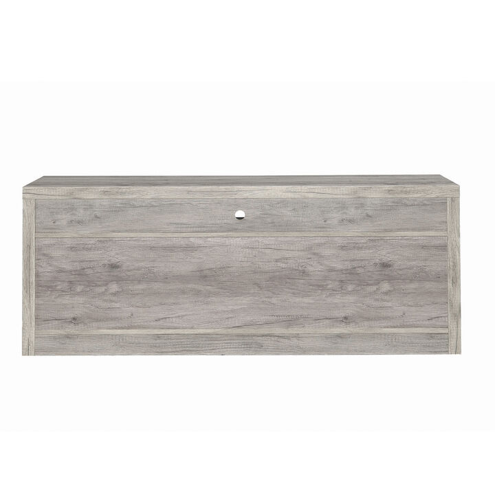 Fantastic Gray driftwood tv console-Benzara