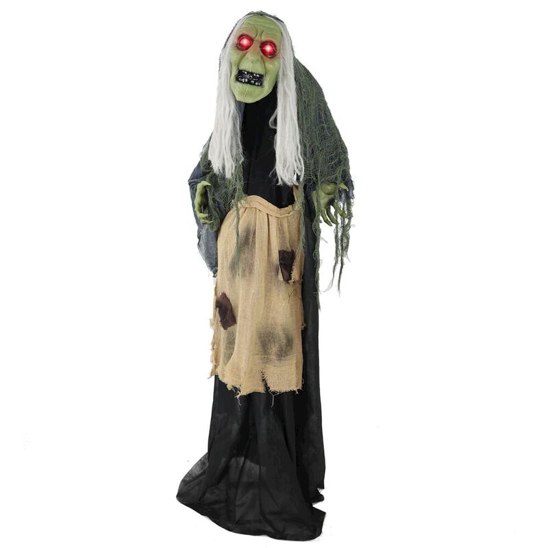 Haunted Hill Farm 5.2FT Anim Stand Witch