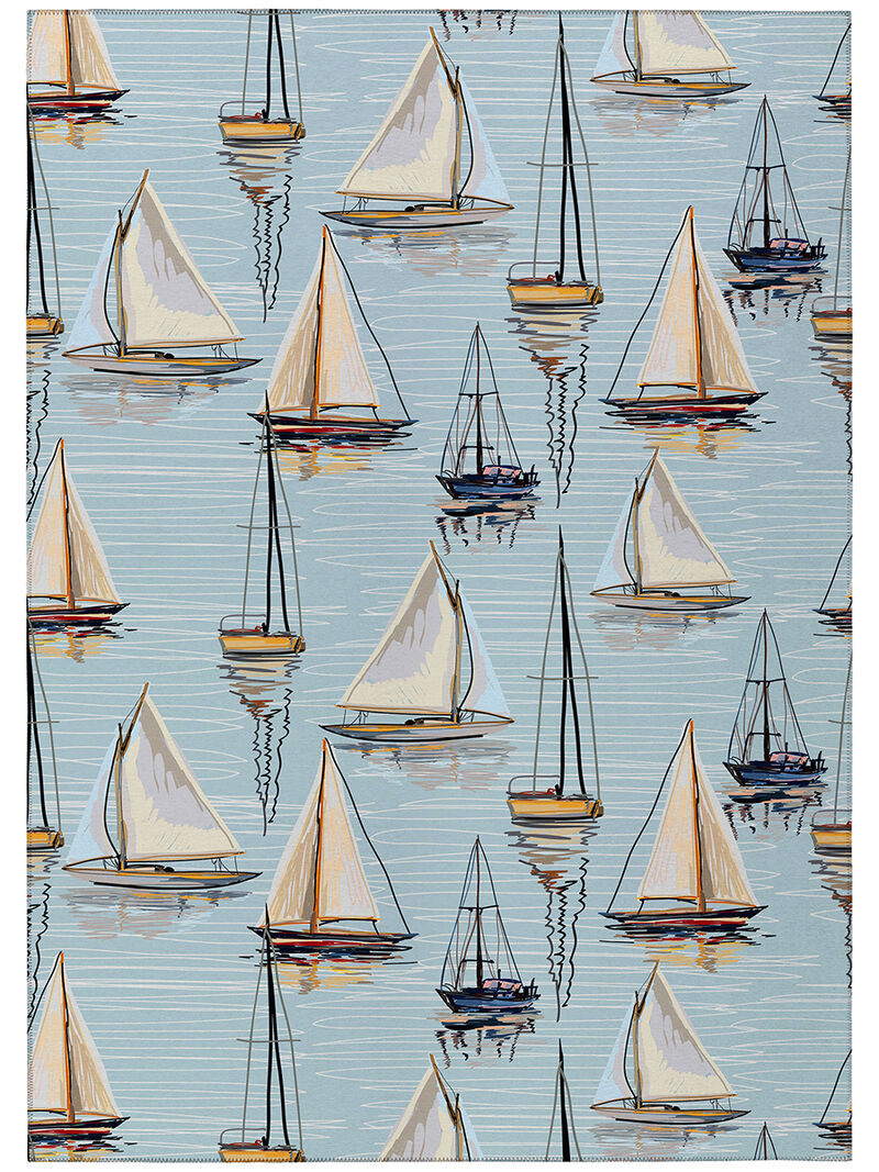 Harbor HA8 Sky 3' x 5' Rug