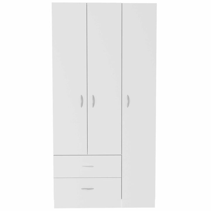 Rowaton 2-Drawer 3-Door Armoire