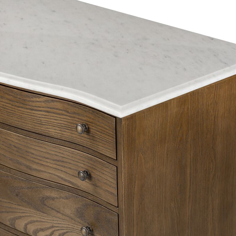Lena Spiced Oak Dresser