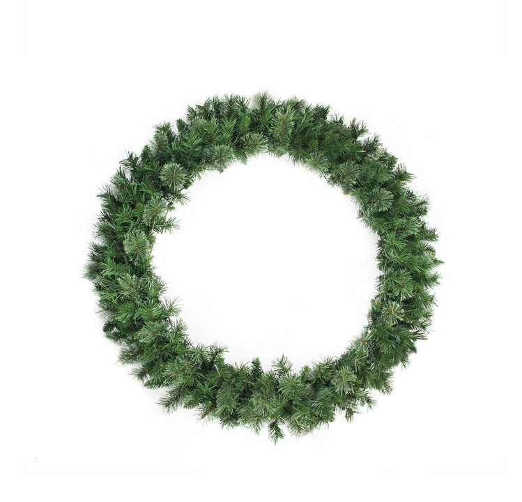 Mixed Cashmere Pine Artificial Christmas Wreath - 48-Inch  Unlit