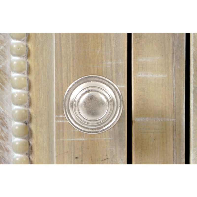 Jofran Fairview Transitional Herringbone Contemporary Distressed Acacia Buffet Server