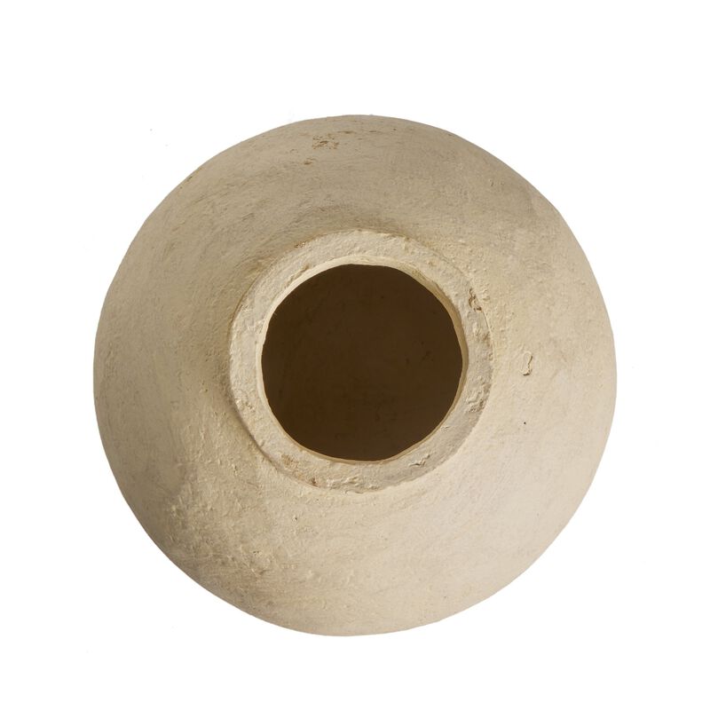 Olivos Wide Paper Mache Vessel