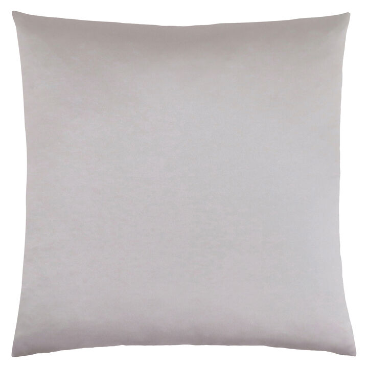 Monarch Specialties I 9336 Pillows, 18 X 18 Square, Insert Included, Decorative Throw, Accent, Sofa, Couch, Bedroom, Polyester, Hypoallergenic, Grey, Modern