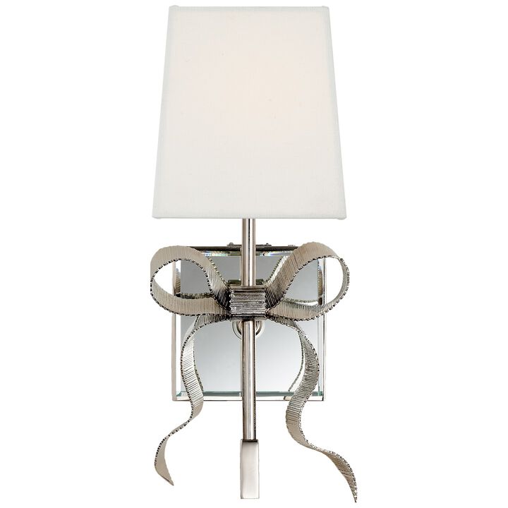 Ellery Gros-Grain Bow Sconce