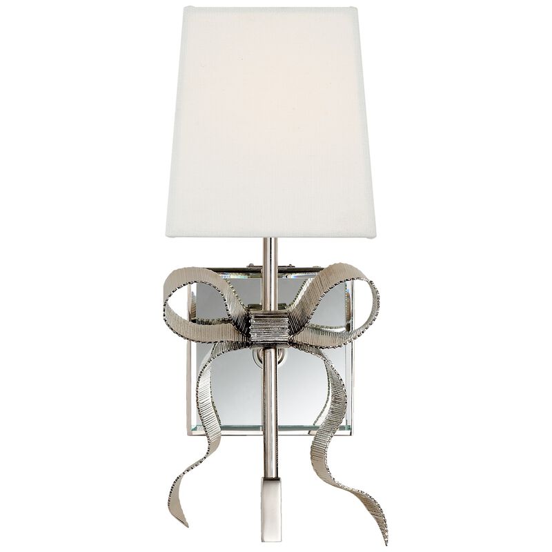 Ellery Gros-Grain Bow Sconce