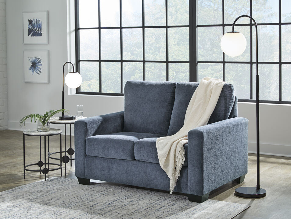 Rannis Navy Twin Sofa Sleeper