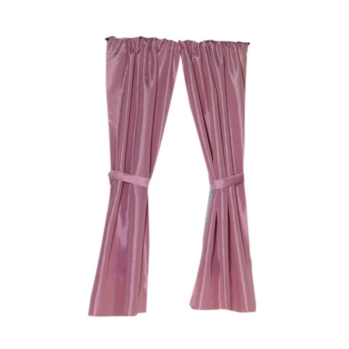 Carnation Home Fashions Home Decorative Lauren Diamond Piqued 100% Polyester Window Curtain