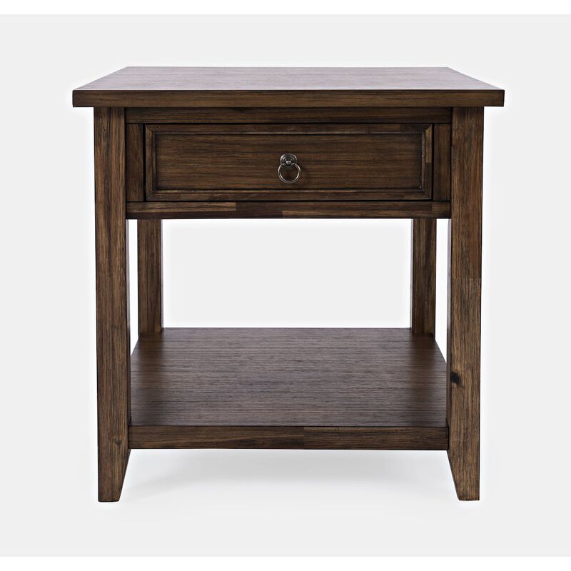 Jofran Inc. Bakersfield End Table with Drawer