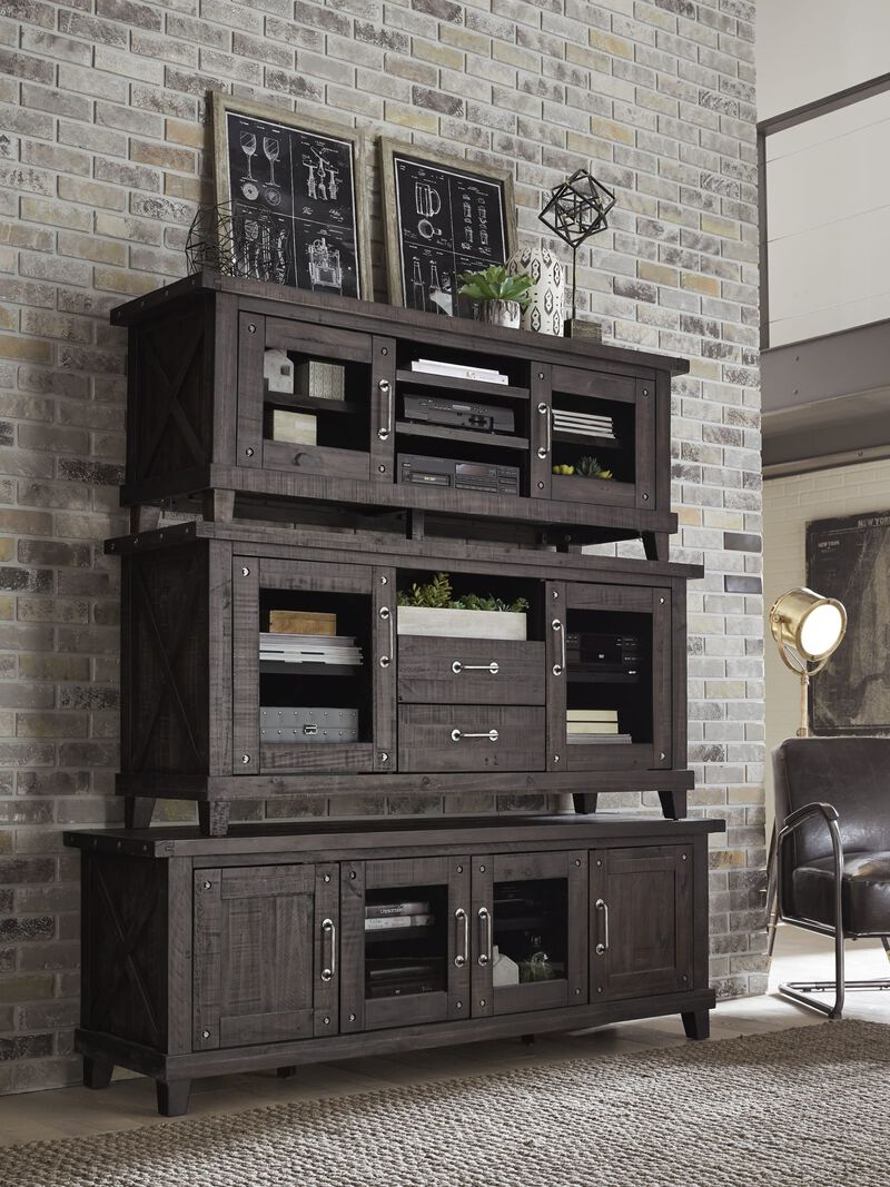 Yosemite Solid Wood Four Door Media Console