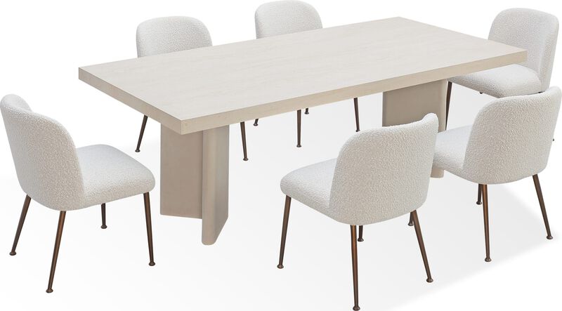 Caye Double Pedestal Dining Table