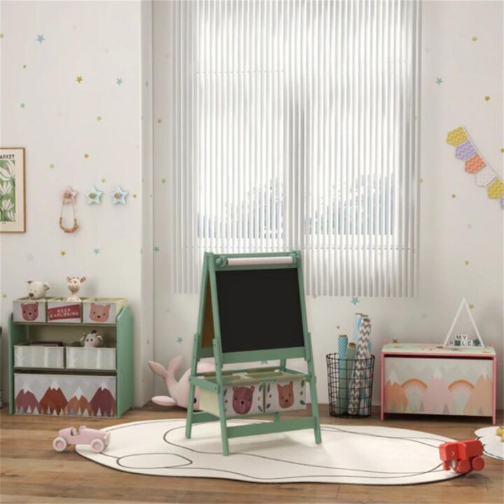 Kids' Toy Organizer with Storage Bins Spacious Playroom Storage Solution