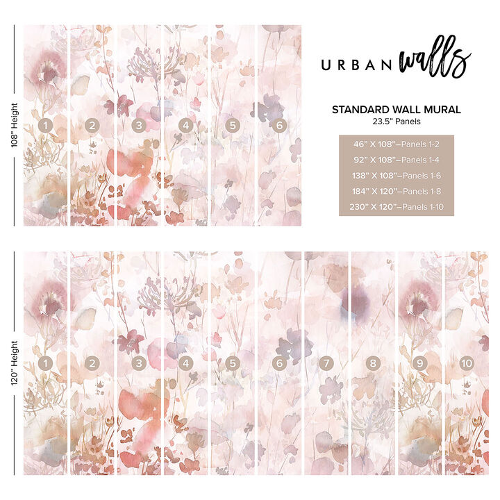 Autumn Meadow Mural