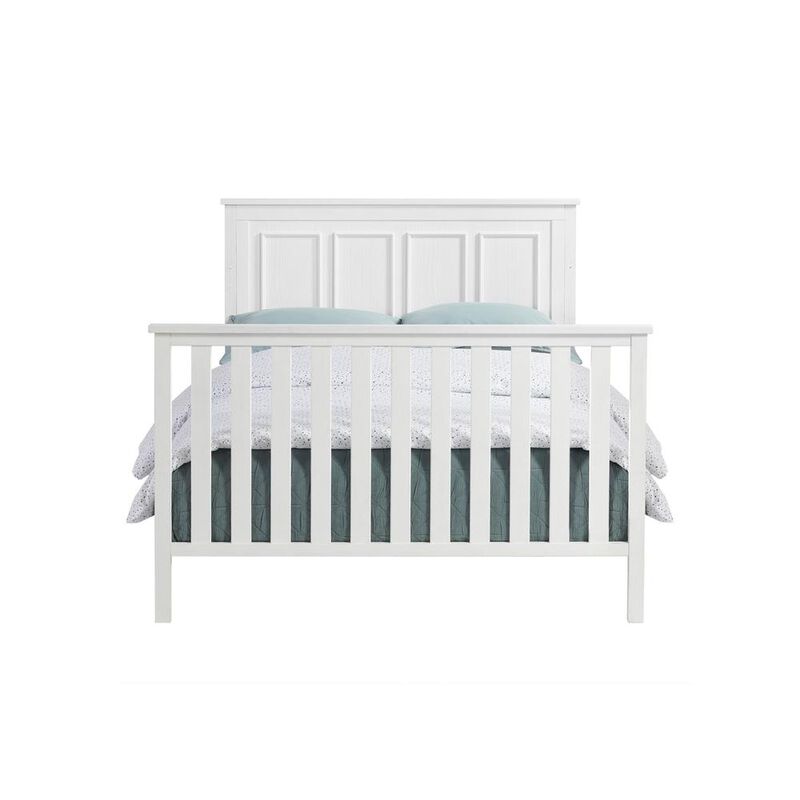 Oxford Baby Bennett Full Bed Conversion Kit Rustic White