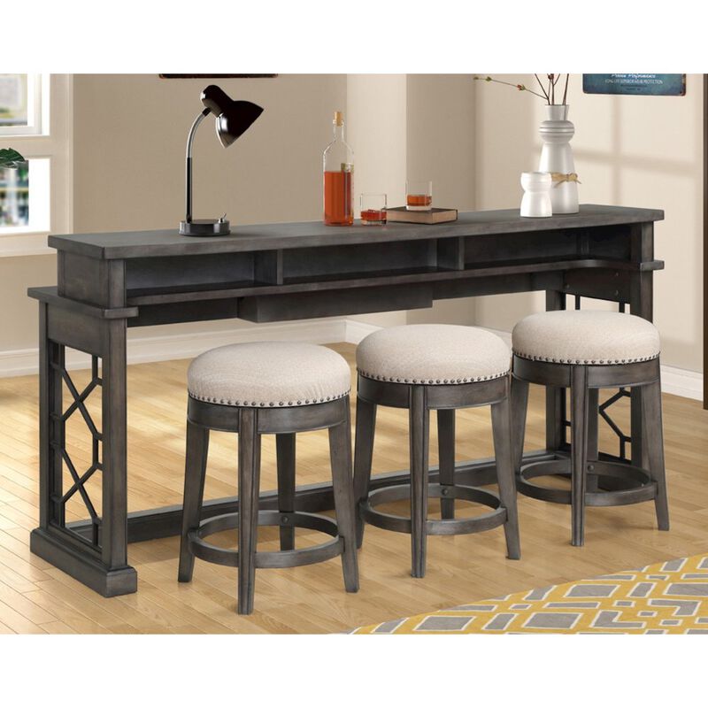 Parker House Furniture Parker House Sundance - Smokey Grey Swivel Stool