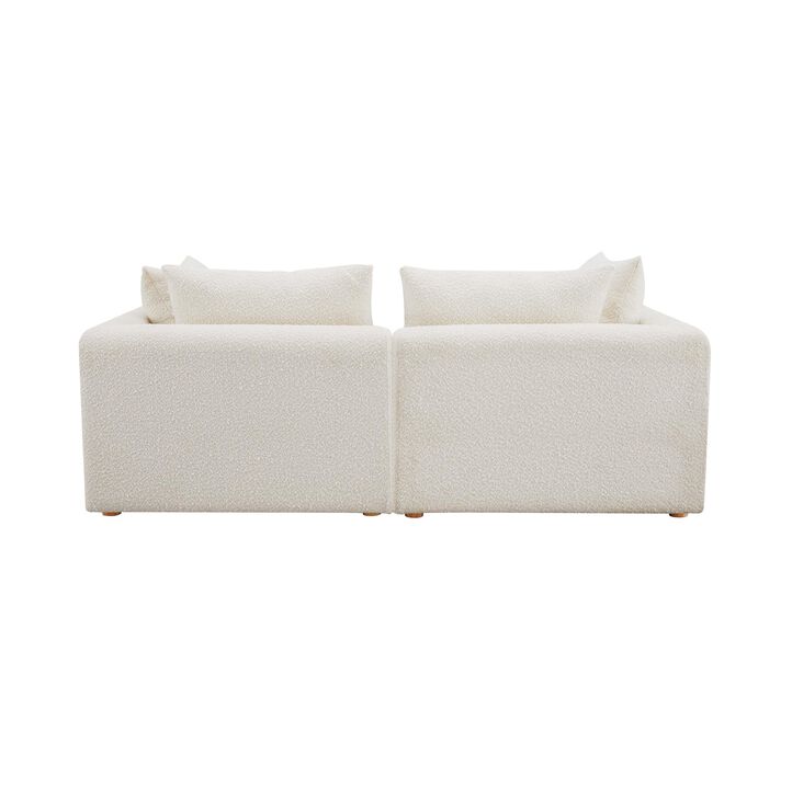 Hangover Cream Loveseat