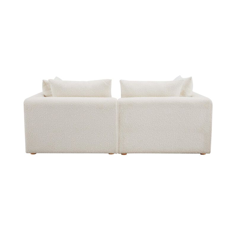 Hangover Cream Loveseat