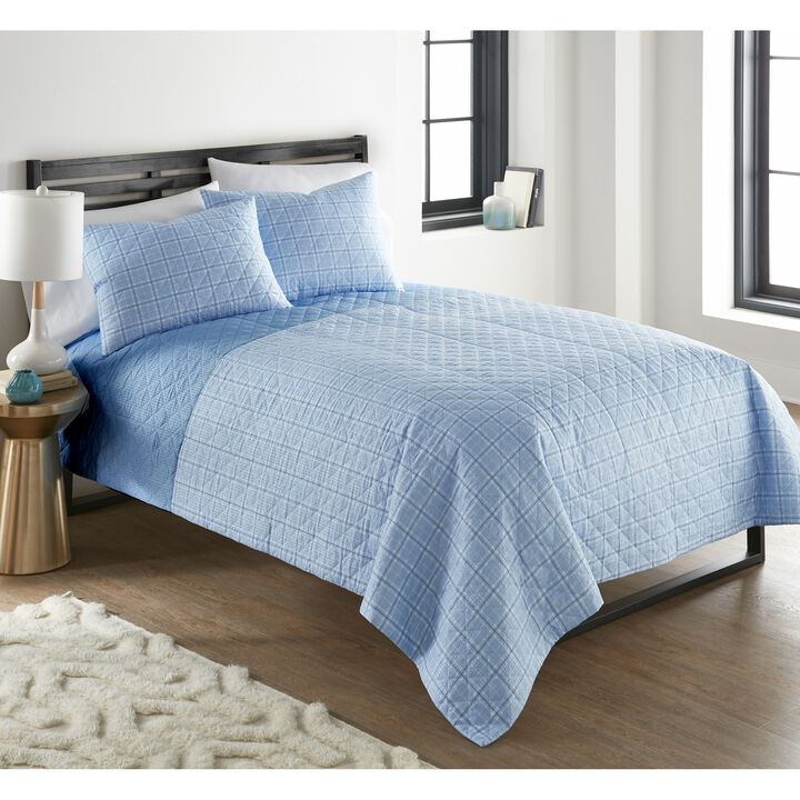 Seersucker 6-in-1 Quilt Set Americana Stripe