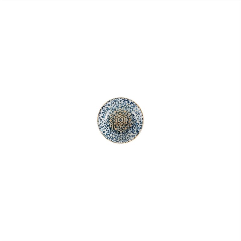 Alhambra dia.3.5" h:1" 2 oz. Round Decorated Porcelain Bowl (Set of 4)