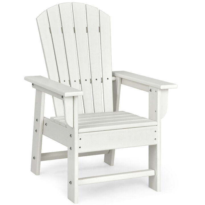 Patio Kids' Adirondack Chair with Ergonomic Backrest