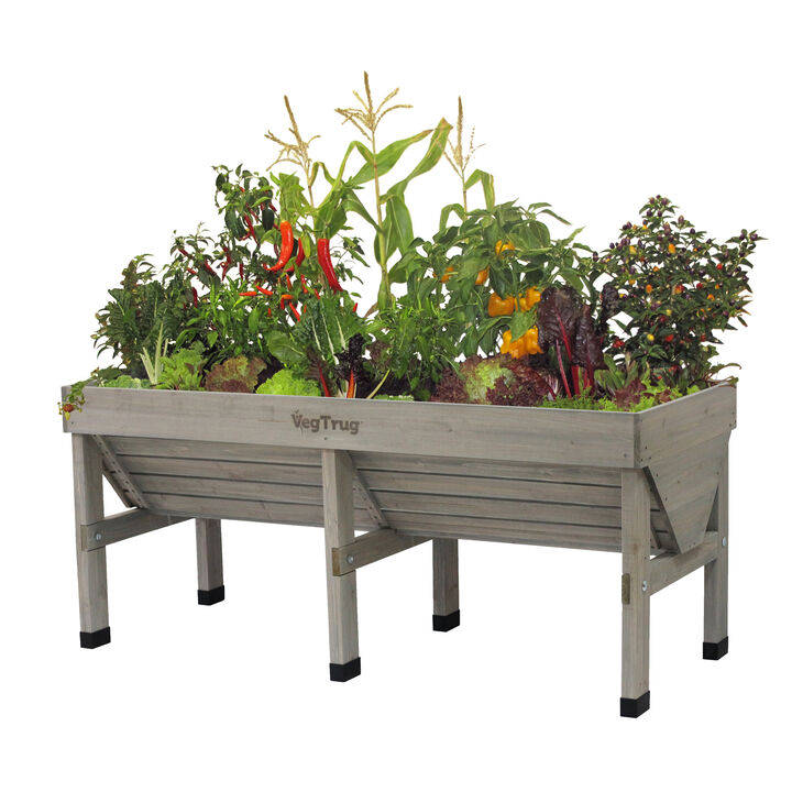 Medium Classic Raised Planter VegTrug - Gray Wash (FSC 100%)