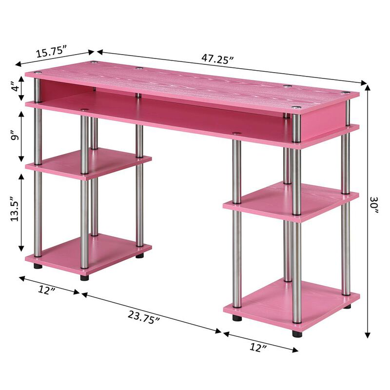 Convience Concept, Inc. Designs2Go No Tools Student Desk