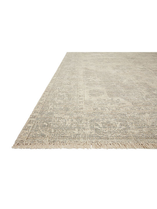 Priya PRY04 Ivory/Grey 18" x 18" Sample Rug