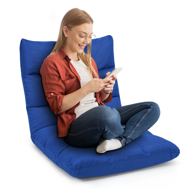 14-Position Adjustable Folding Lazy Gaming Sofa