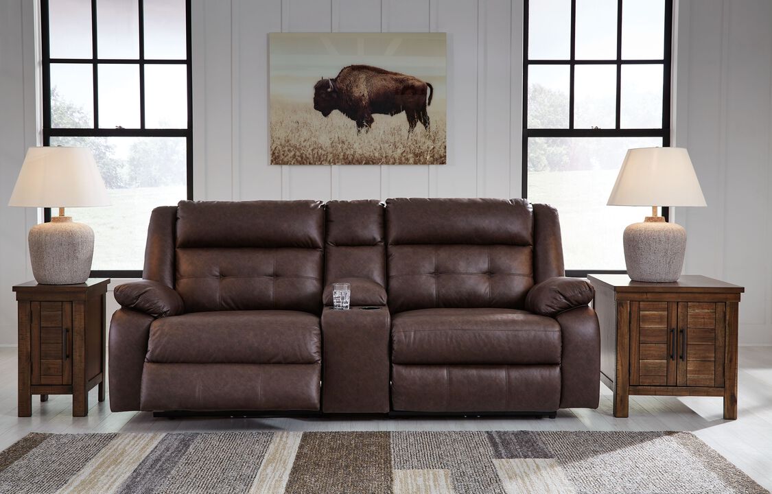 Punch Up Power Reclining Loveseat with Console