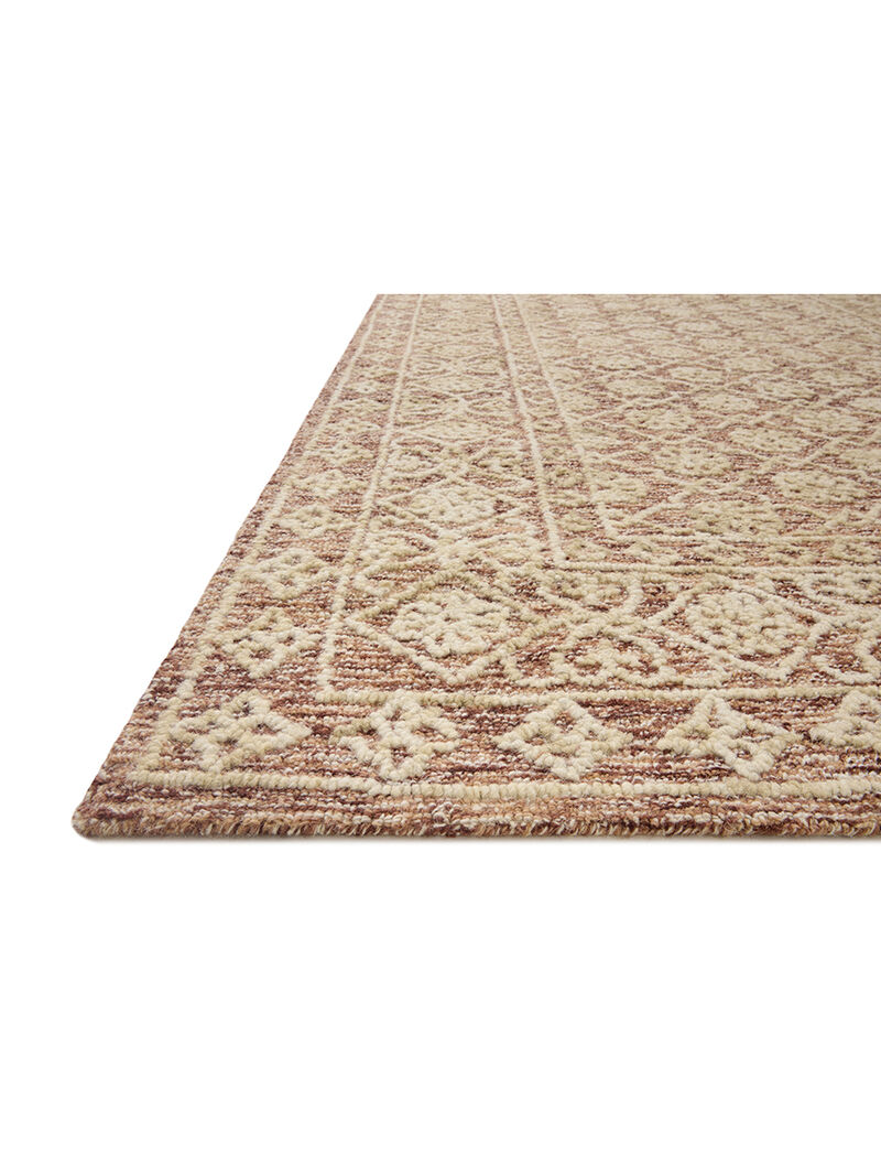 Cecelia CEC01 Rust/Natural 7'9" x 9'9" Rug